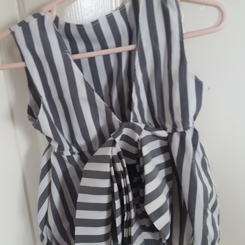toddler girls striped romper